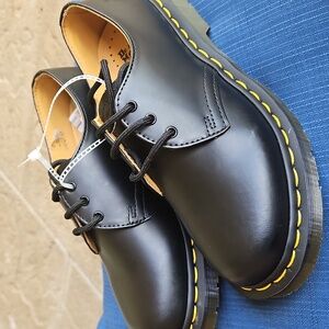 Dr Martens 1461 Oxford Shoes Smooth Leather- Black, Woman's 6